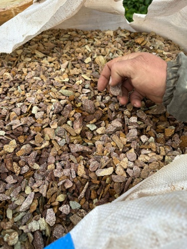 Златолит персиковый декоративная каменная крошка купить в Елабуге