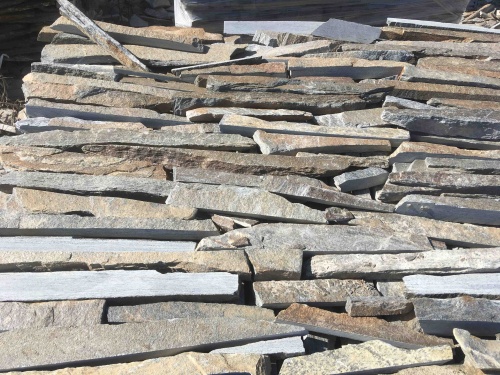 Горбушка златолит мультиколор для облицовки купить в Елабуге