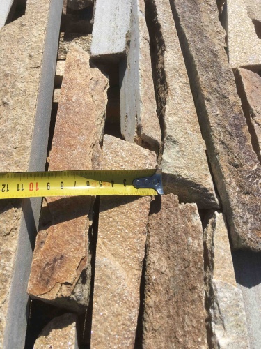 Горбушка златолит золотистый для облицовки купить в Елабуге