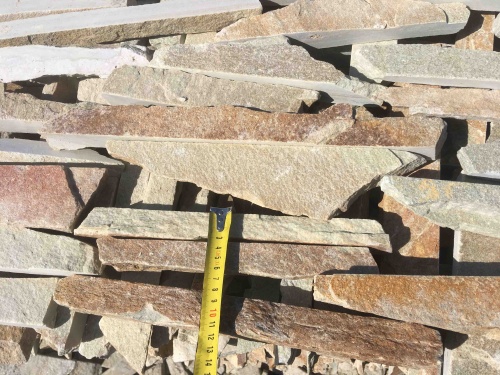 Горбушка златолит золотистый для облицовки купить в Елабуге