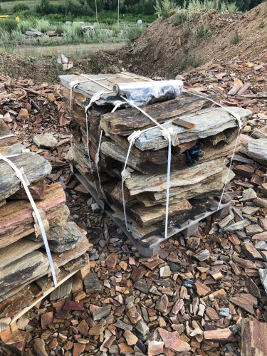 Плитняк кора дерева 50-100мм для пошаговых дорожек купить в Елабуге