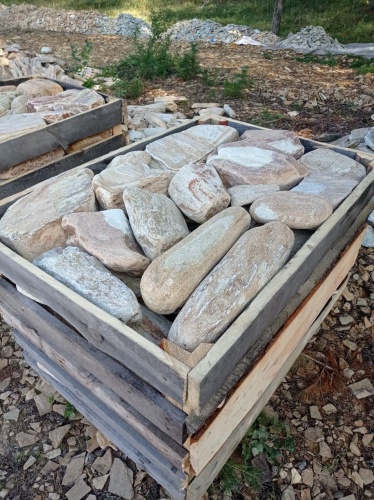 Златолит жёлтый, жёлто-зелёный глыбки и валуны для ланшафтного дизайна купить в Елабуге