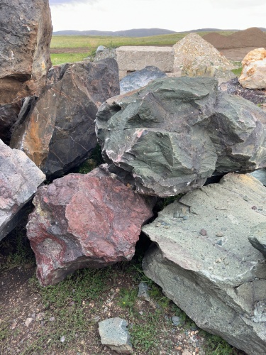 Камни для ландшафтного дизайна зелёные 10-60 килограмм купить в Елабуге