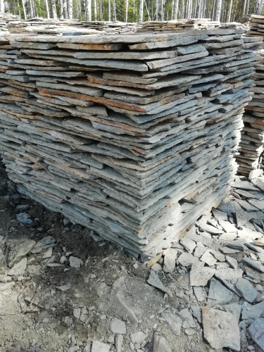 Плитняк златолит Уральский для цоколя, отмостки купить в Елабуге