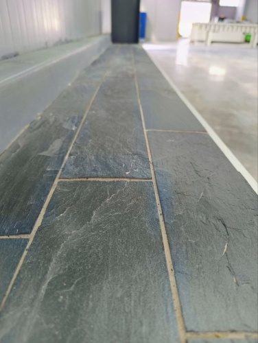 Плитка чёрная из натурального камня фасадная 30 см * 5 см, толщина 7 мм -30 мм купить в Елабуге